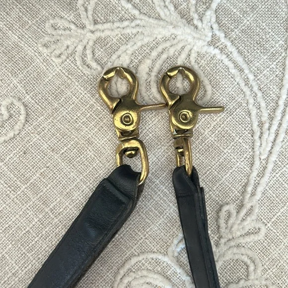 Coach Vintage Authenticated Lexington Black Leather/Shoulder/Briefcase Bag - Picture 11 of 17